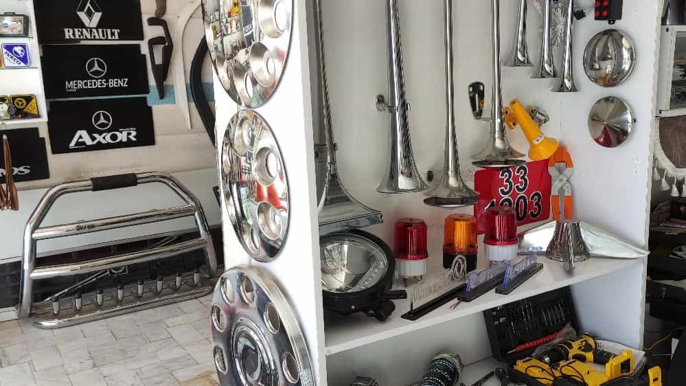 Tahran'daki en iyi lüks kamyon aksesuarları mağazası